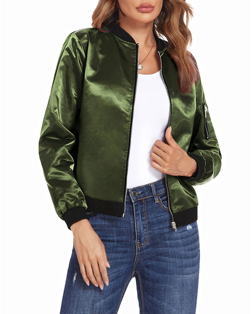 Robin - Elegante klassische Bomberjacke mit Taschen - ideal für jeden Anlass