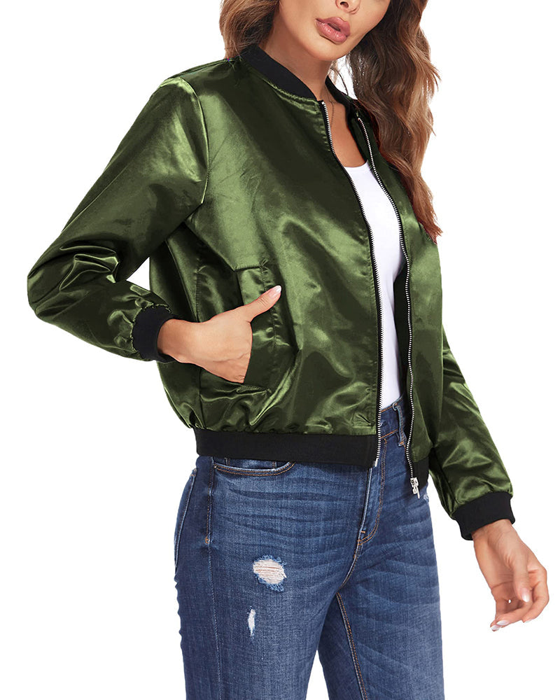 Robin - Elegante klassische Bomberjacke mit Taschen - ideal für jeden Anlass