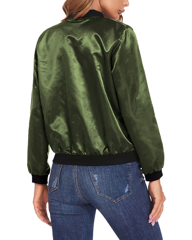 Robin - Elegante klassische Bomberjacke mit Taschen - ideal für jeden Anlass