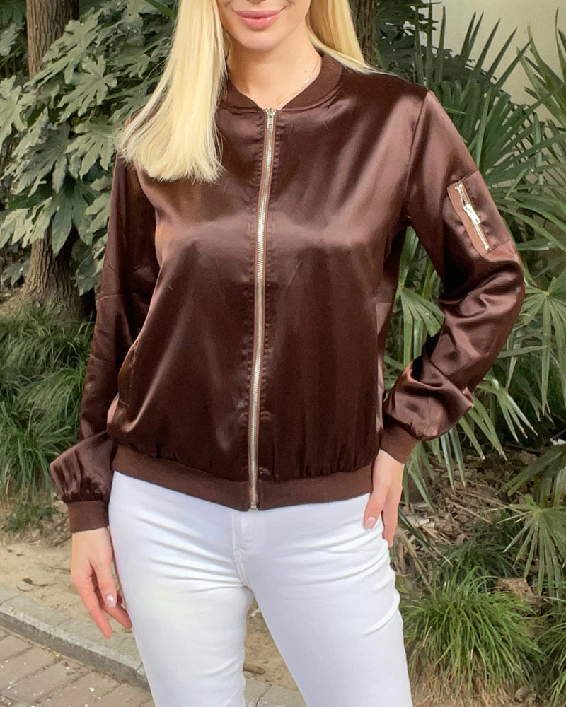 Robin - Elegante klassische Bomberjacke mit Taschen - ideal für jeden Anlass