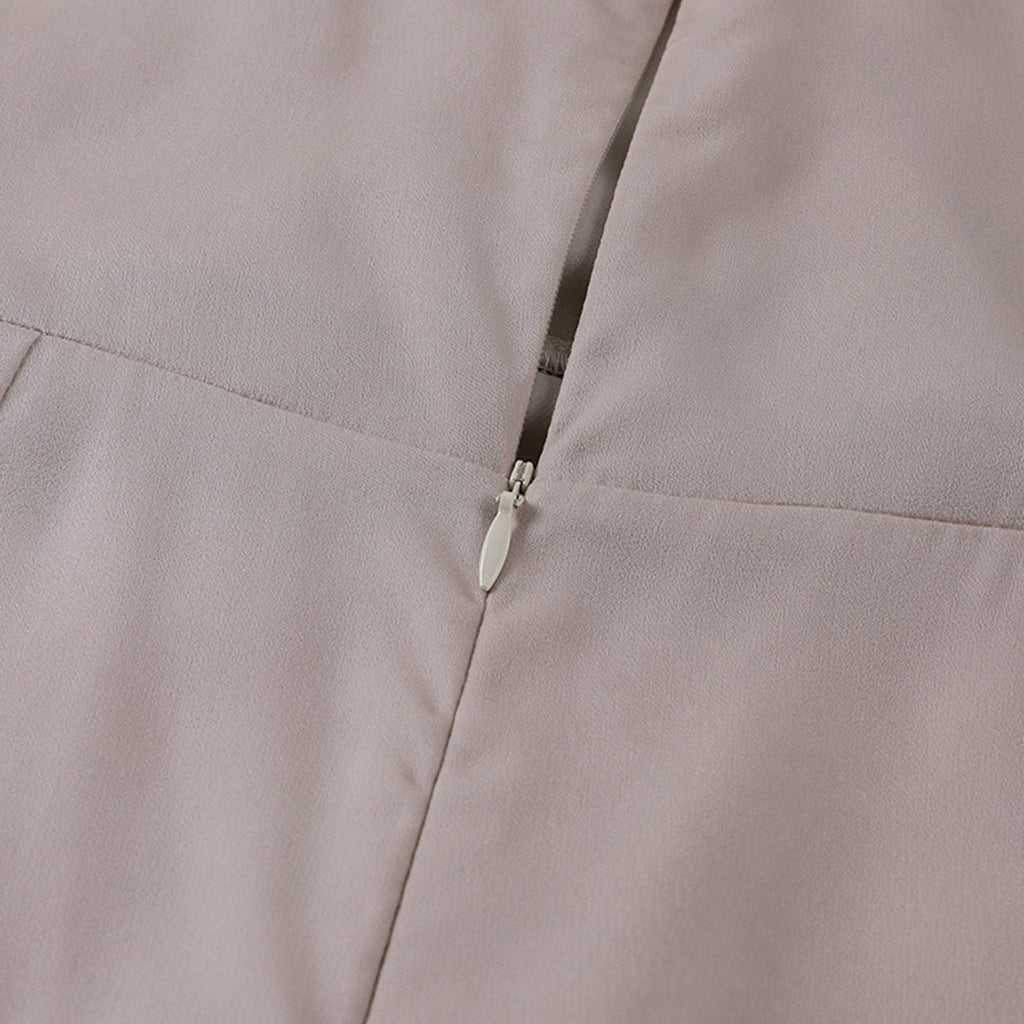 Voguish | Alyssa - Elegante Maxikleid mit Schlitz