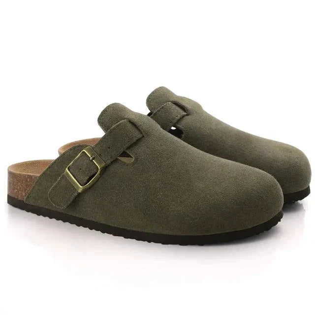 Old Money Herren-Wildlederclogs