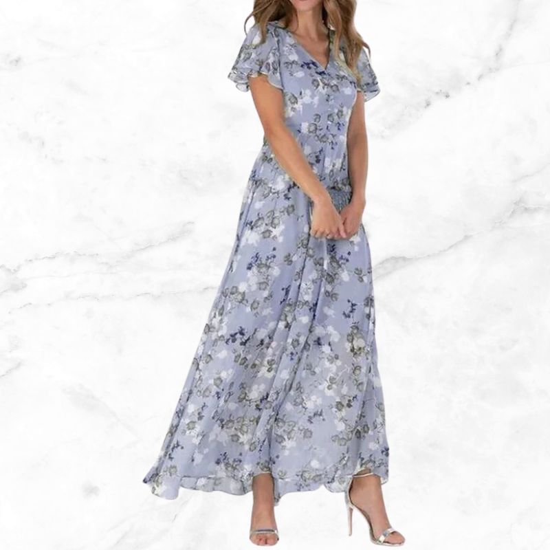 Ria - Vintage-Kleid mit Blumenmuster