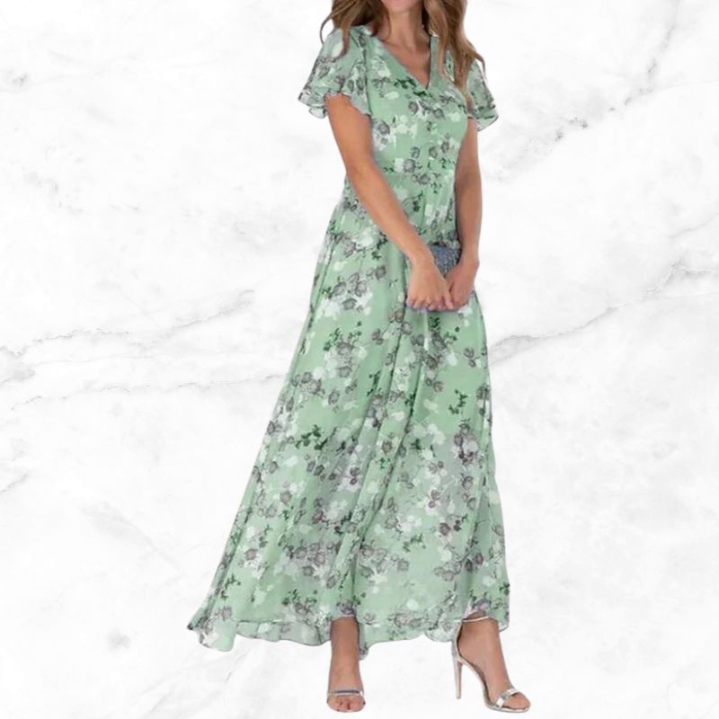 Ria - Vintage-Kleid mit Blumenmuster