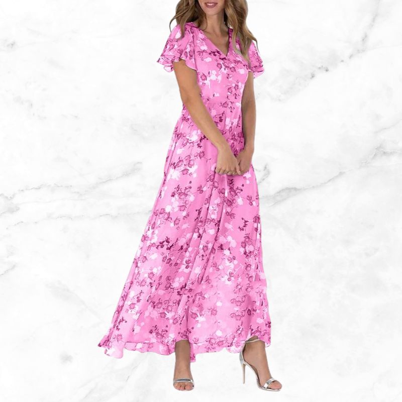 Ria - Vintage-Kleid mit Blumenmuster