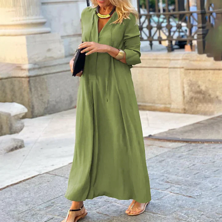 Hannalore | Bequemes Damen-Maxikleid