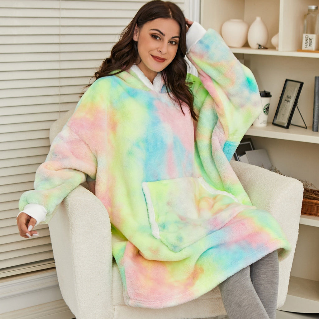 Caryn - Die perfekte Mischung aus gemütlichem Hoodie und kuscheliger Decke in einem!