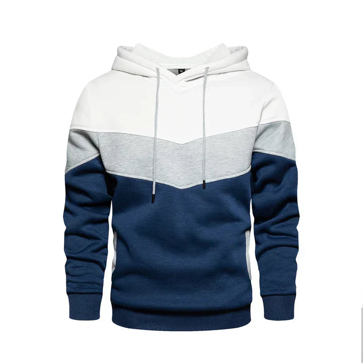 Marius - Herren-Hoodie mit Querstreifen