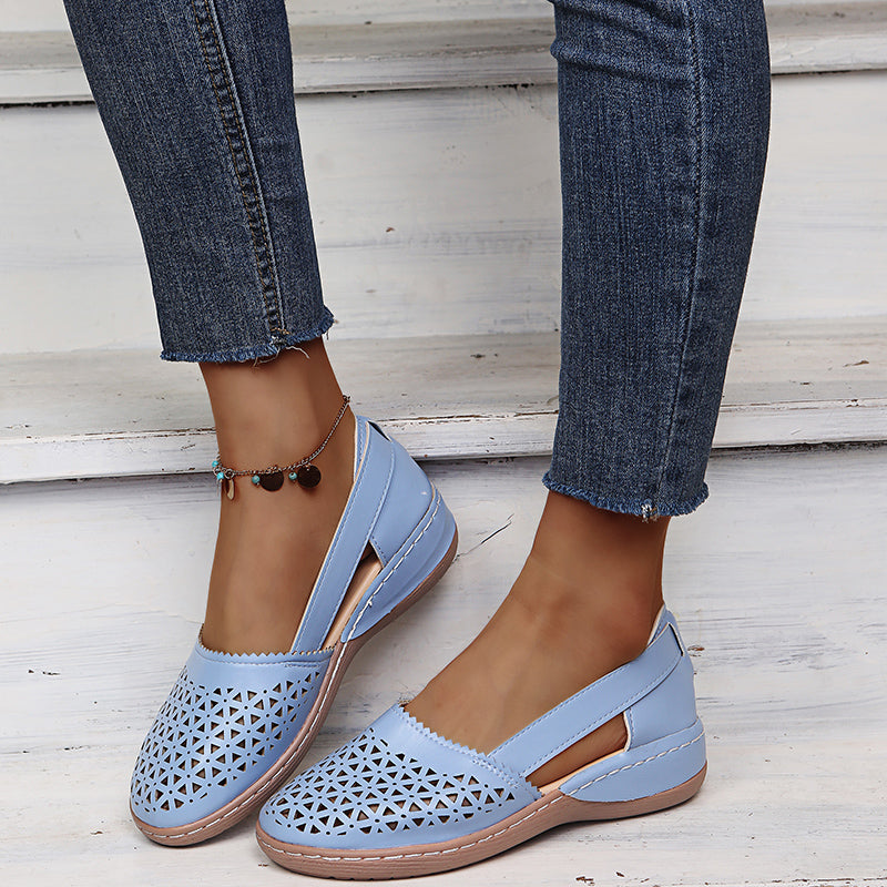Zeitlose Damensandalen mit Blockabsatz – Stilvoll & Komfortabel