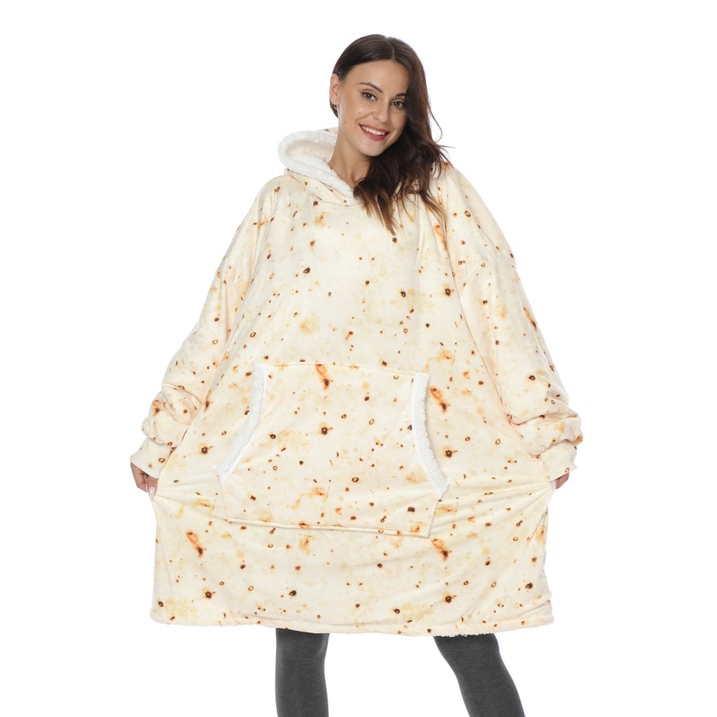 Caryn - Die perfekte Mischung aus gemütlichem Hoodie und kuscheliger Decke in einem!