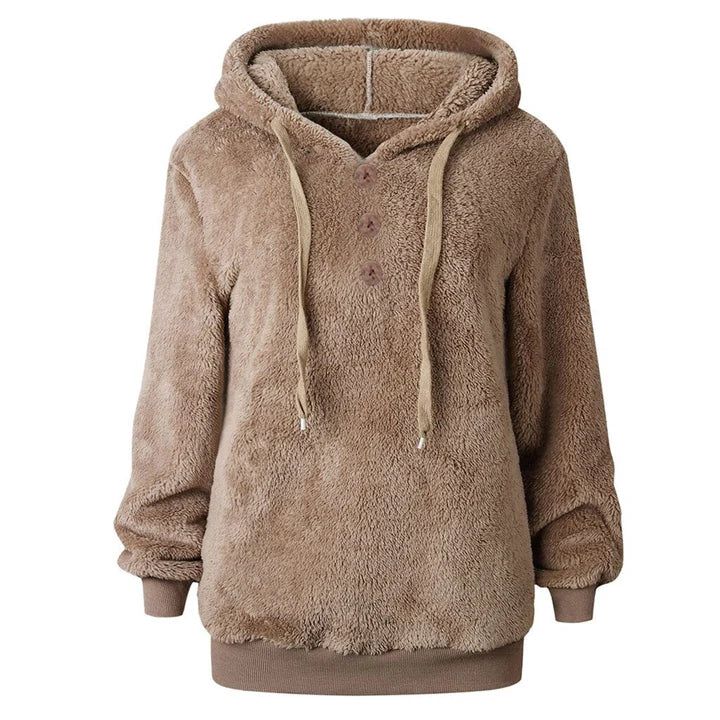 Susi - Kuscheliges Damen-Fleece-Hoodie