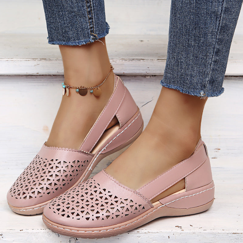 Zeitlose Damensandalen mit Blockabsatz – Stilvoll & Komfortabel
