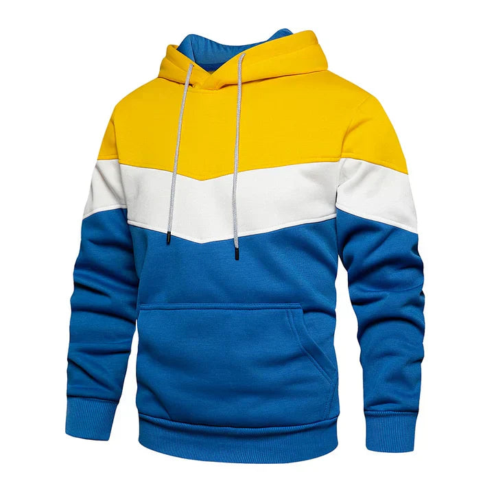 Marius - Herren-Hoodie mit Querstreifen