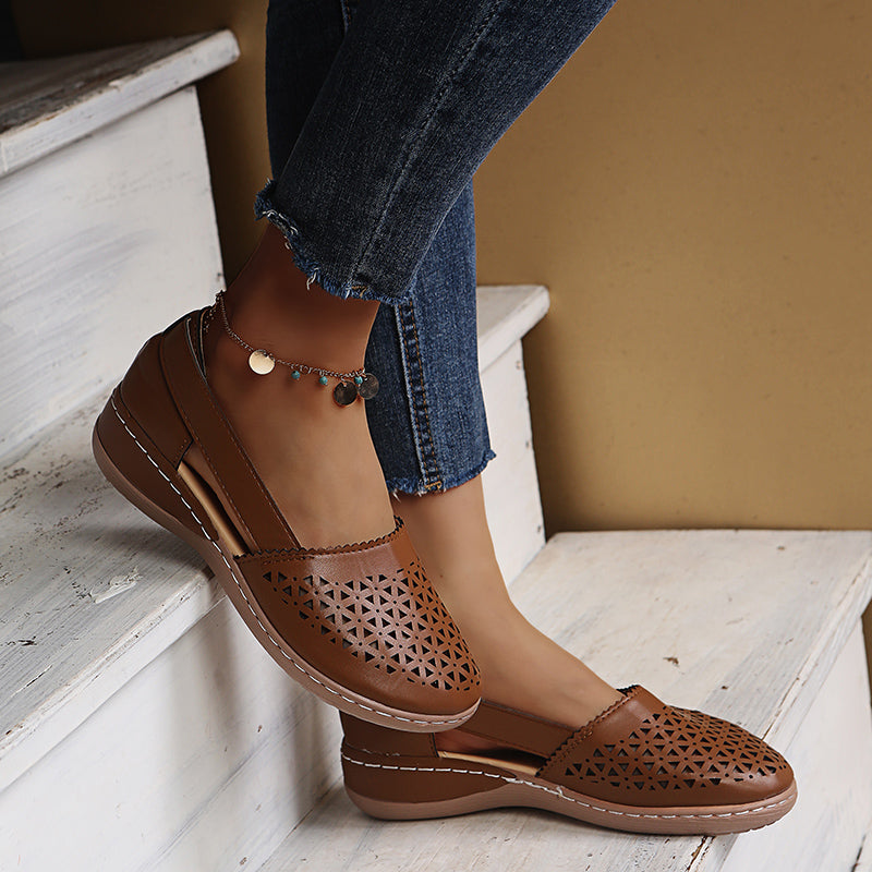 Zeitlose Damensandalen mit Blockabsatz – Stilvoll & Komfortabel
