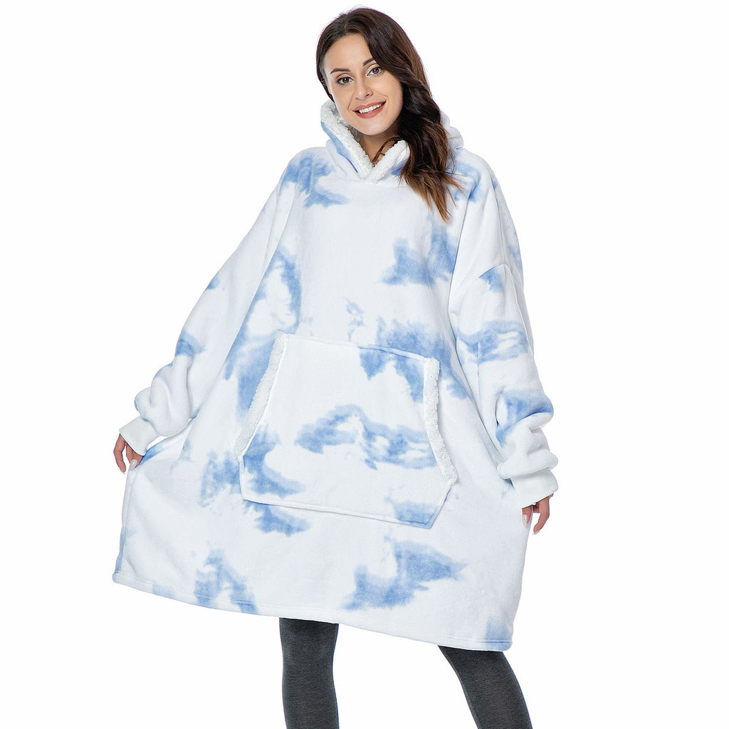 Caryn - Die perfekte Mischung aus gemütlichem Hoodie und kuscheliger Decke in einem!