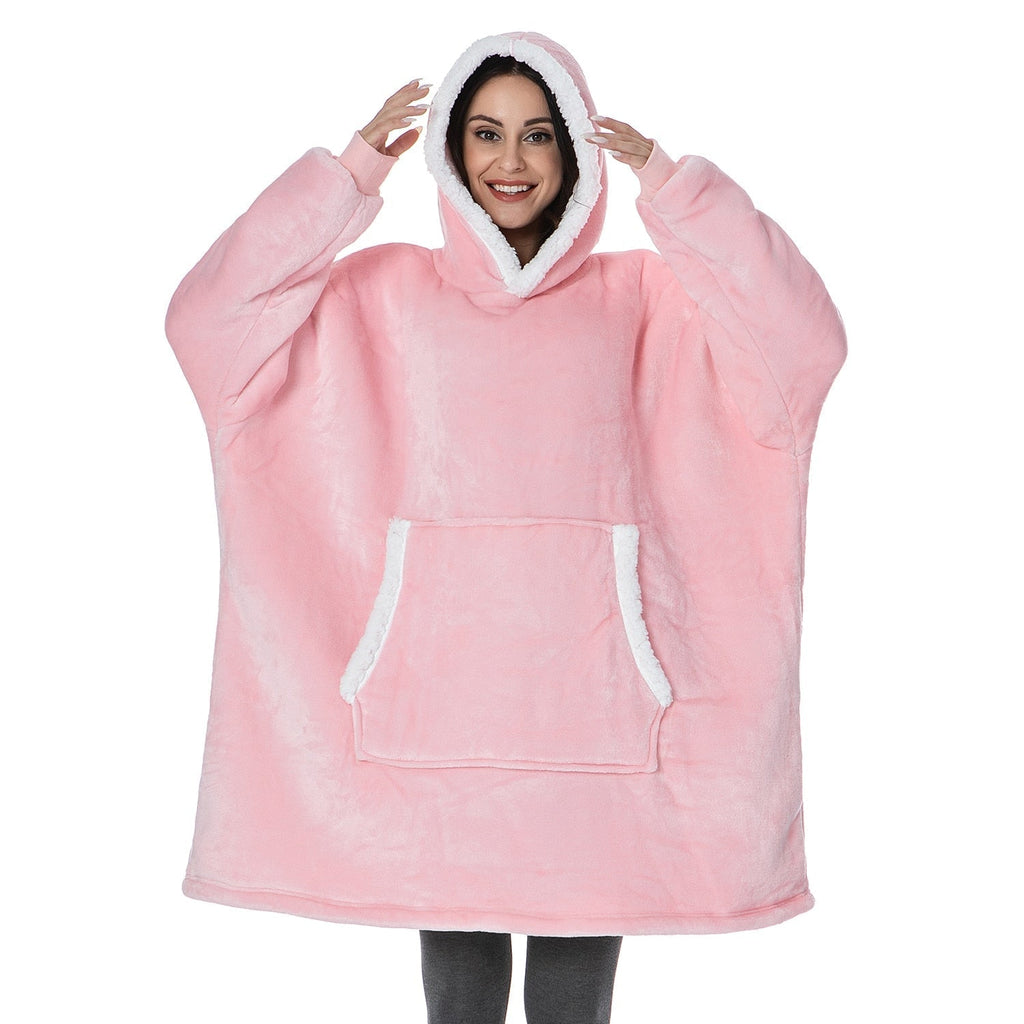 Caryn - Die perfekte Mischung aus gemütlichem Hoodie und kuscheliger Decke in einem!