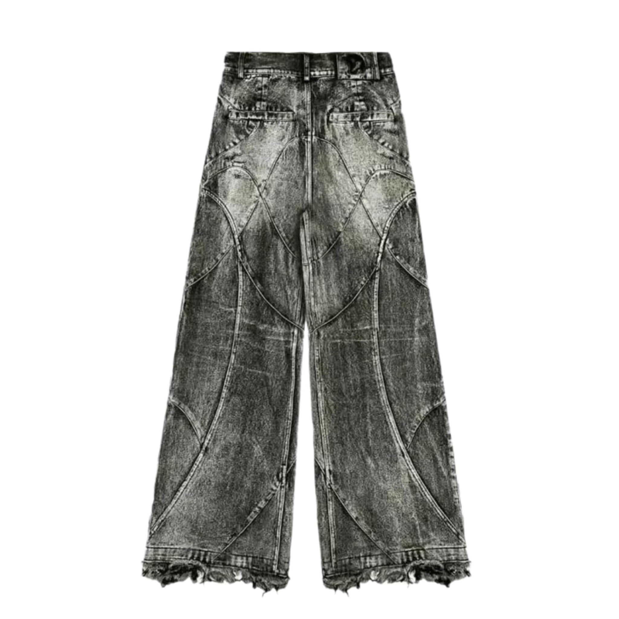 Retro Herren Baggy Jeans im Hip Hop Stil