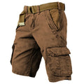 Sommerliche Vintage-Cargo-Shorts für Herren