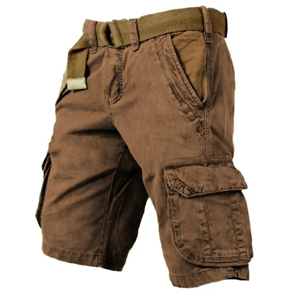 Sommerliche Vintage-Cargo-Shorts für Herren