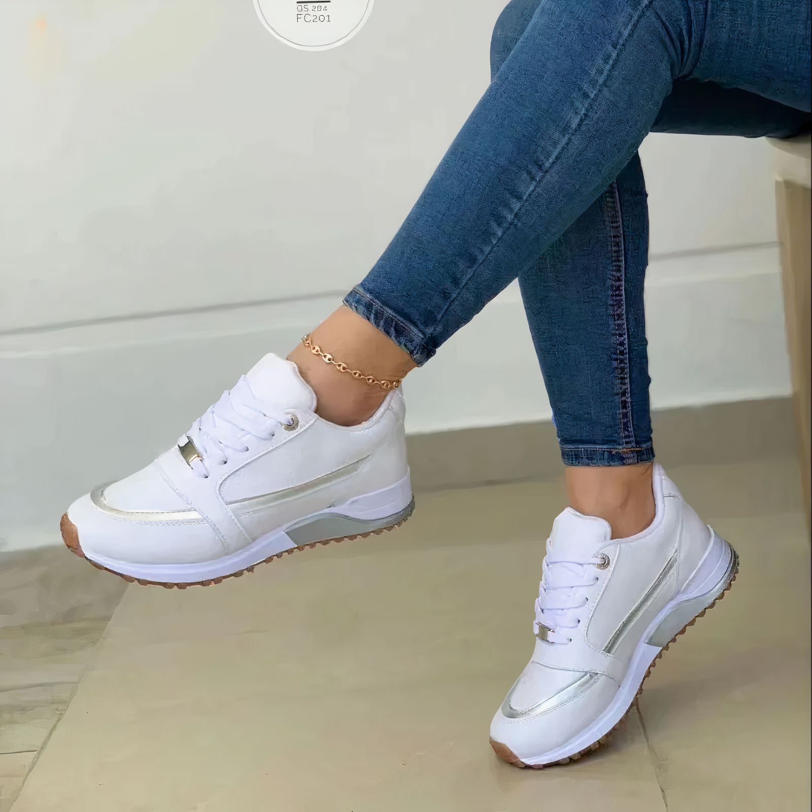 Khloe | Stilvolle Orthopädische Sneaker