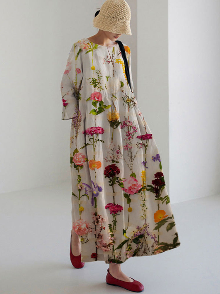 Gemalyn - Summer Print Dress