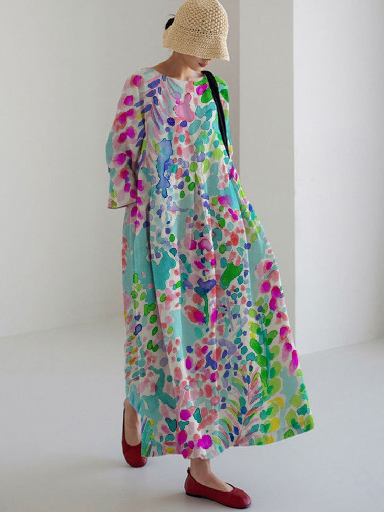Gemalyn - Summer Print Dress