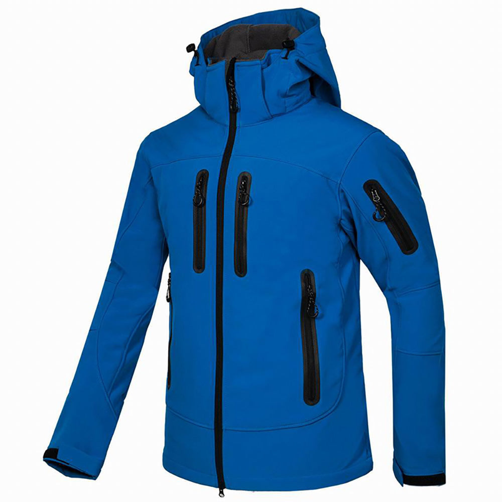 Skijacke mit wasser- und winddichtem Stehkragen