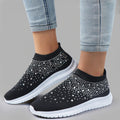 Glitzernde Sneaker-Socken