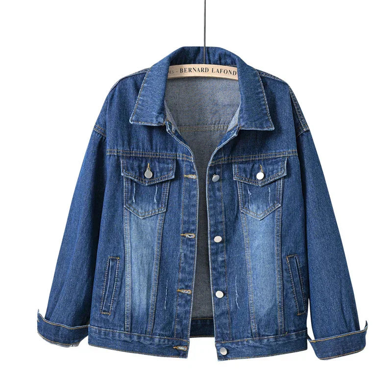 Chelsea - Vintage-Jeansjacke im lässigen Stil