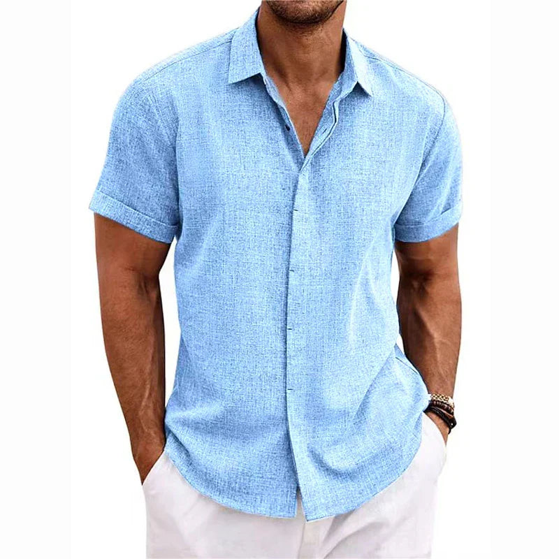 Herren Hawaiihemd mit kurzen Ärmeln | Modell Manfred