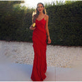 Rüschen-Maxikleid