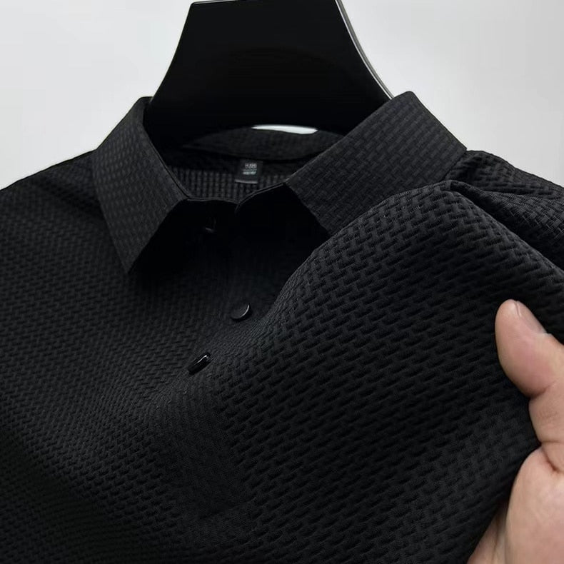 Herren Golf Poloshirt - Atmungsaktiv und Schnell Trocknend