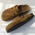 Hochwertige Unisex Leder-Boston-Sandalen: Stil trifft auf Qualität
