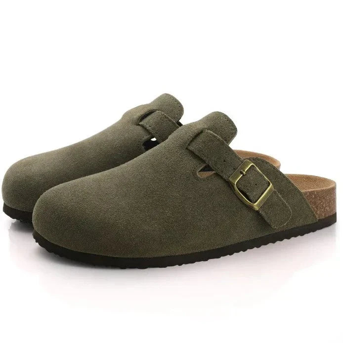 Hochwertige Unisex Leder-Boston-Sandalen: Stil trifft auf Qualität