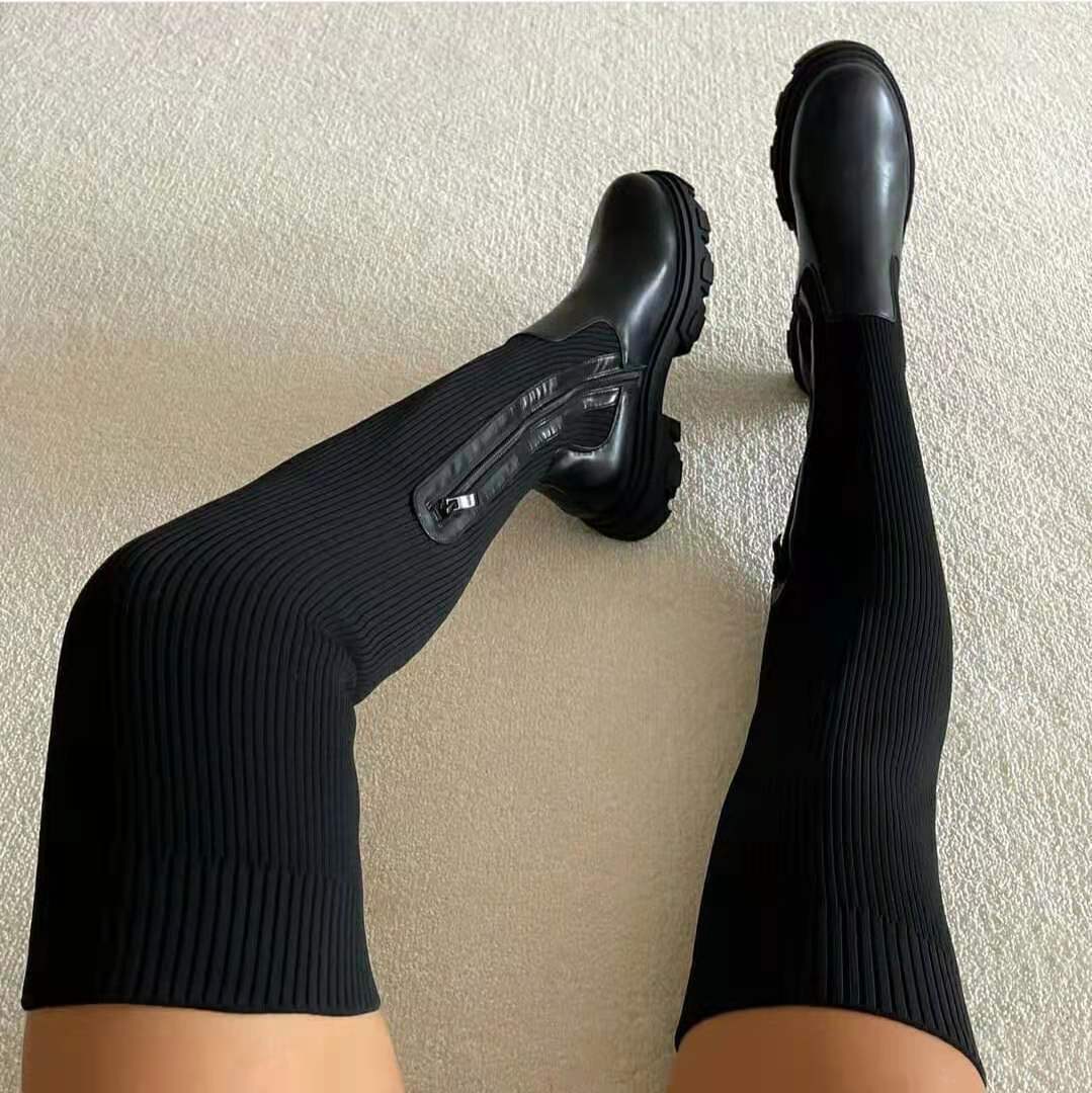 Rosalie - Trendige Overknee-Stiefel für jeden Anlass