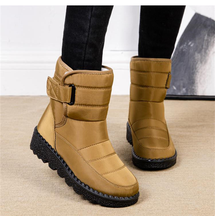 Damen Winterstiefel: Warm, Wasserdicht und Rutschfest | Ideal für Outdoor-Aktivitäten