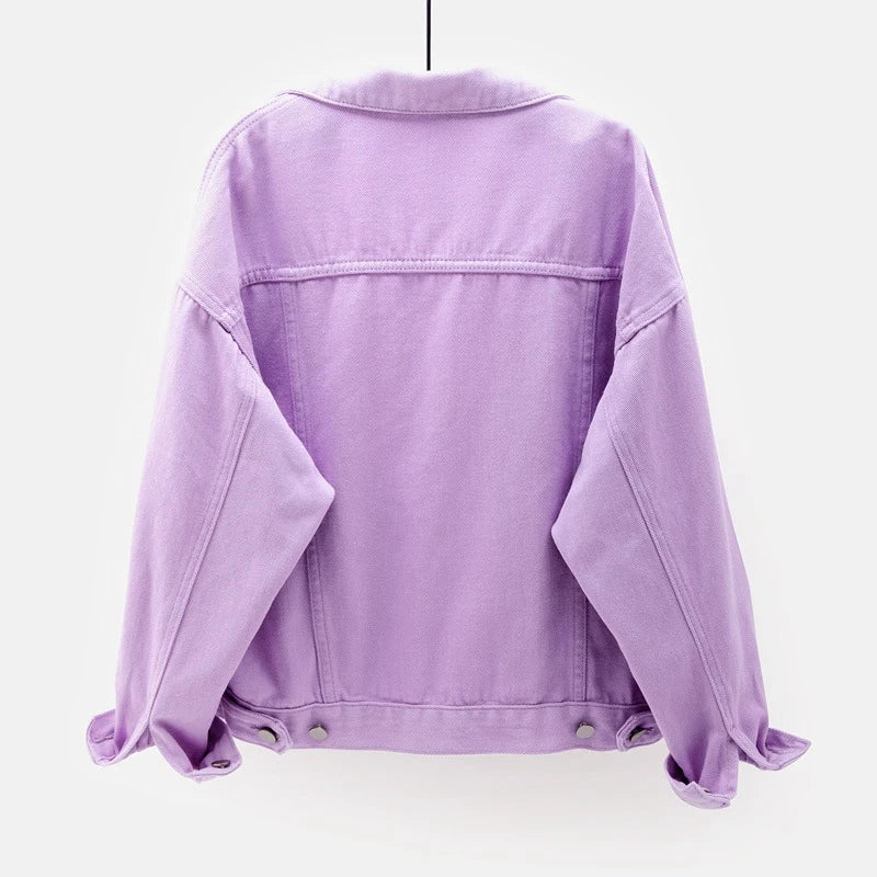 Chelsea - Vintage-Jeansjacke im lässigen Stil