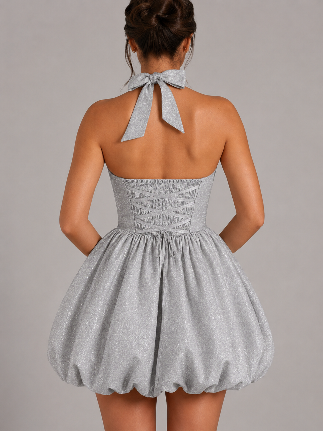 Sena Damen Minikleid | Ärmellos, Hohe Taille, Elegantes Design 2