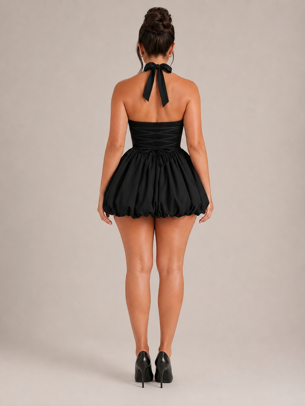 Sena Damen Minikleid | Ärmellos, Hohe Taille, Elegantes Design 8