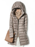 Moderner langer Daunen-Winterparka für Damen | Perfekt für den Winter