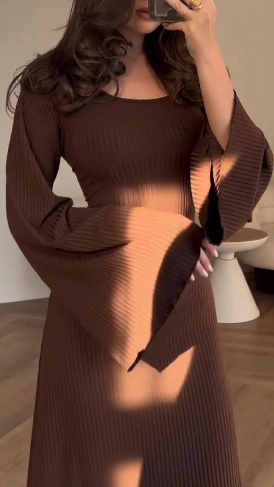Salma - Stilvolles Bodycon Maxikleid