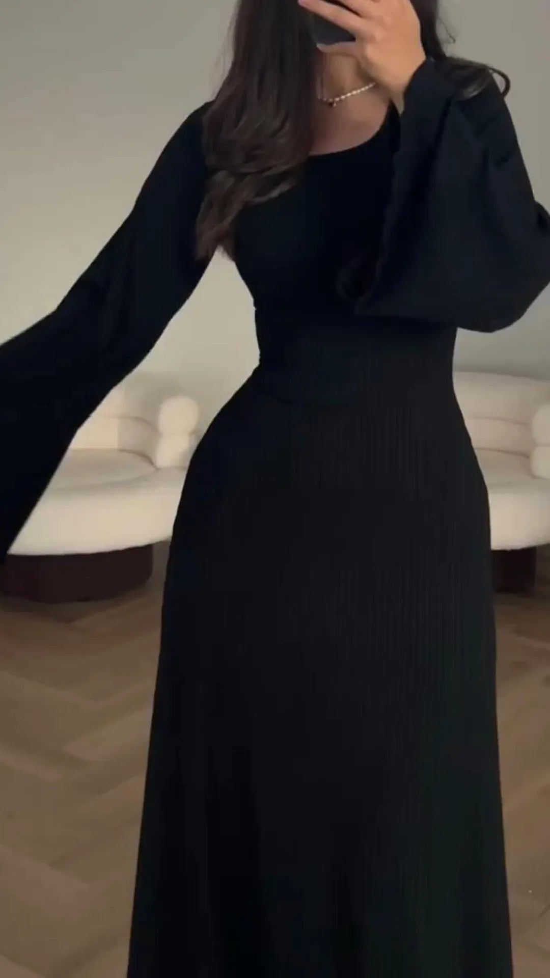 Salma - Stilvolles Bodycon Maxikleid
