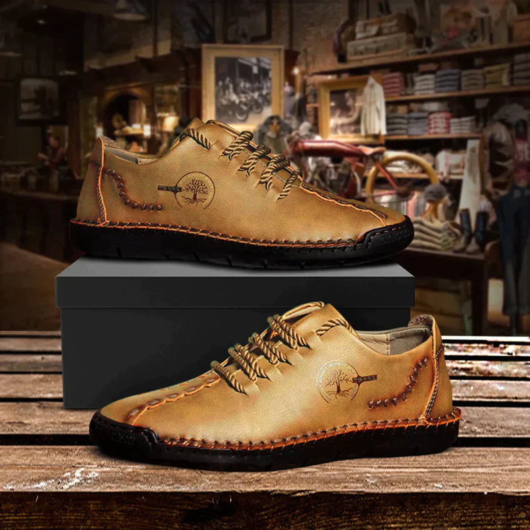 Benjamin - Vintage-Style Casual Shoes | Emphasizing Quality and Craftsmanship