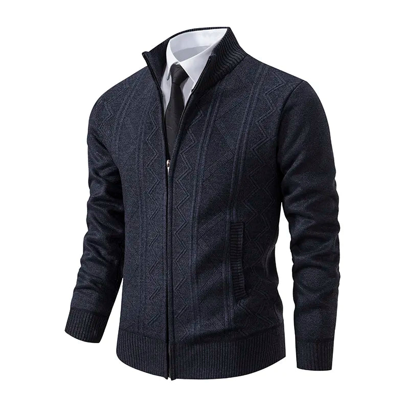 Israel - Herren-Strickjacke mit Reißverschluss