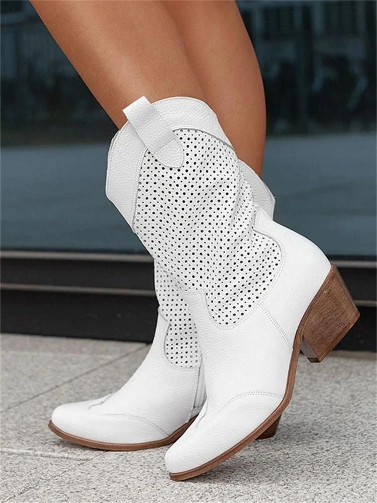 Pam - Atmungsaktive Damen-Cowboystiefel