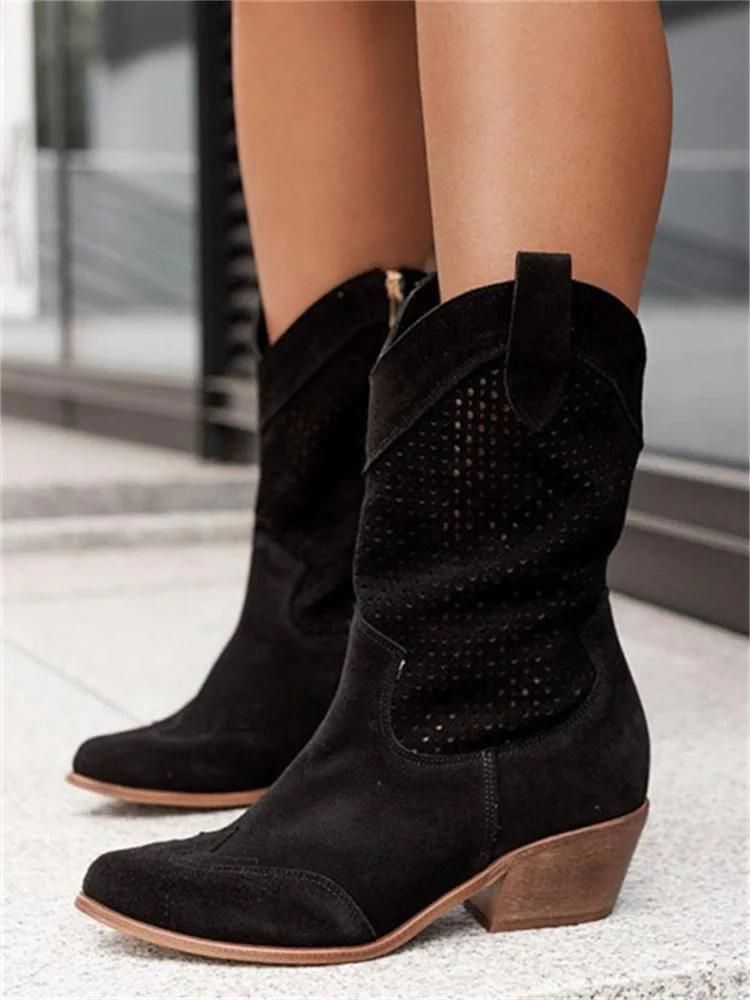 Pam - Atmungsaktive Damen-Cowboystiefel