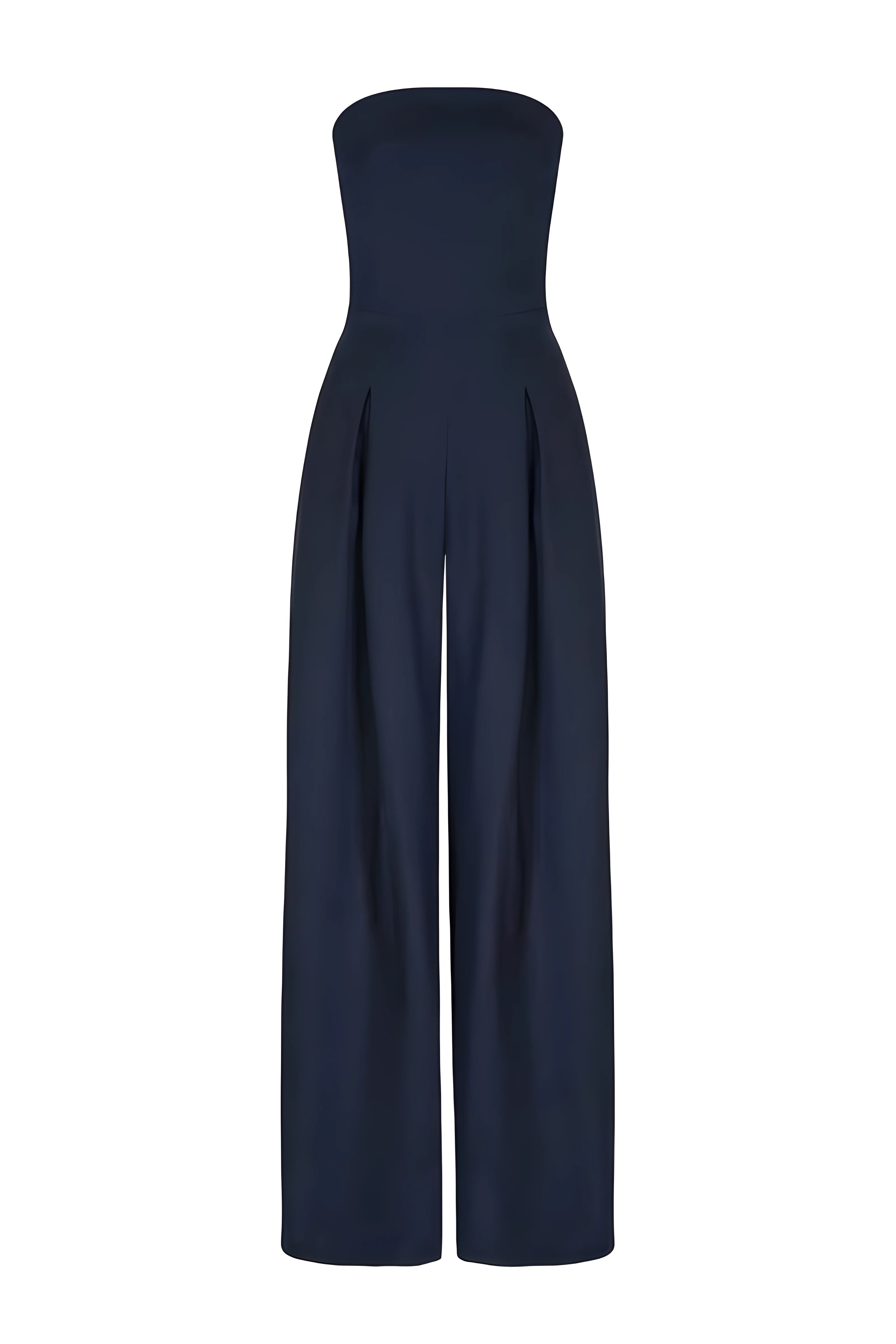 Talia Damen Jumpsuit | Trägerloser Korsett-Look, Eleganter Overall für Damen 4