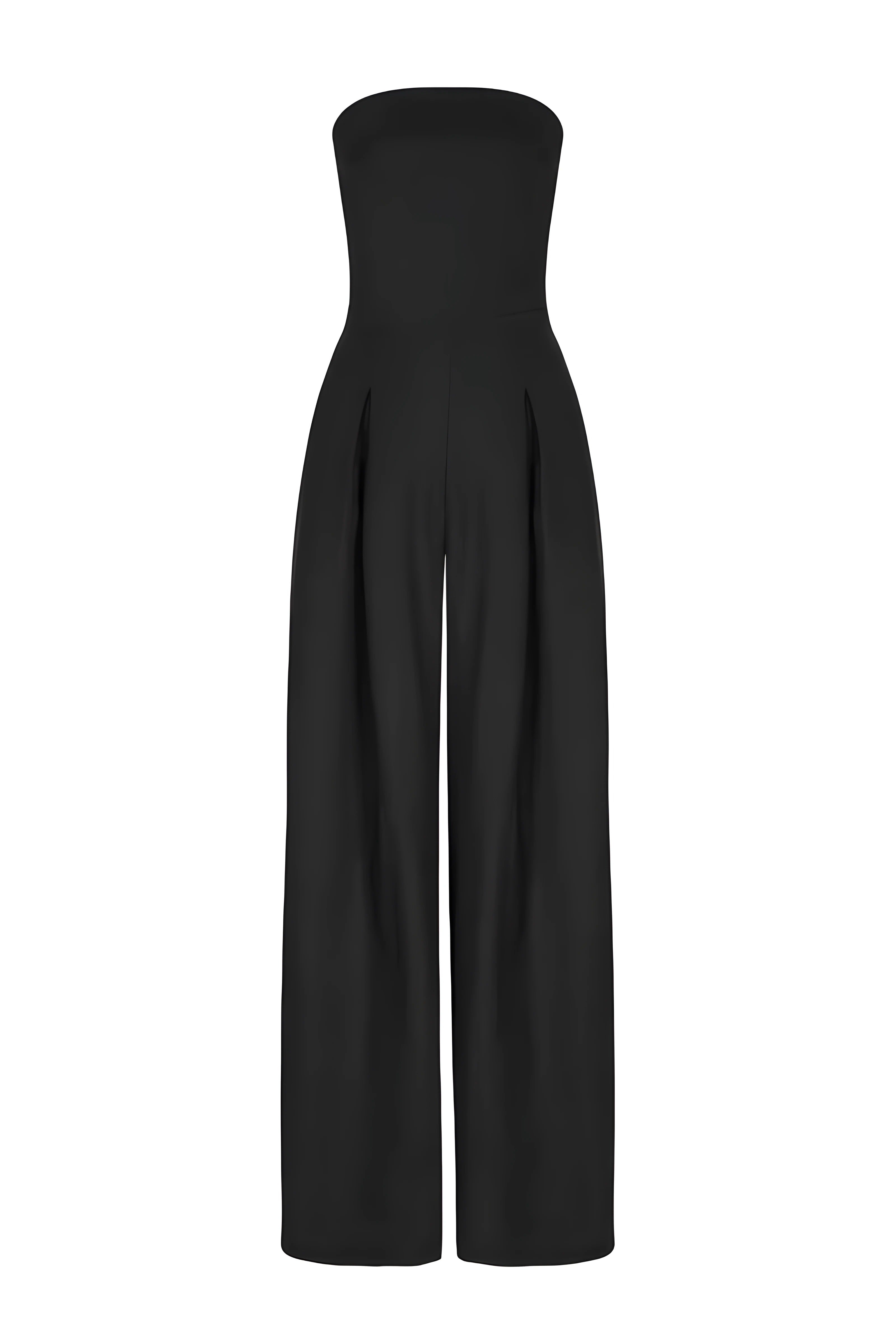 Talia Damen Jumpsuit | Trägerloser Korsett-Look, Eleganter Overall für Damen 6
