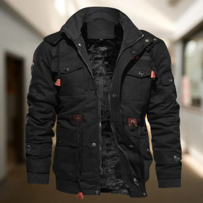 Herren-Bomberjacke mit weichem Innenfutter | Ideal für den täglichen Gebrauch