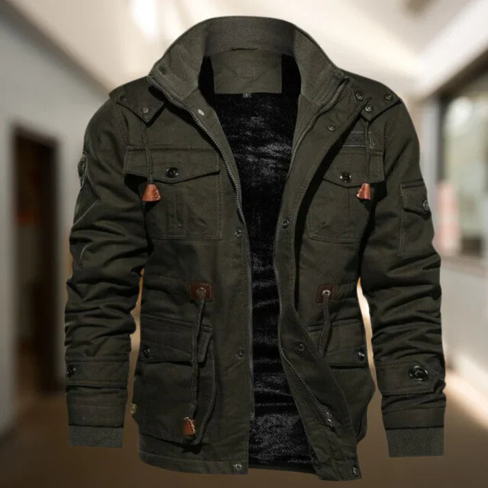 Herren-Bomberjacke mit weichem Innenfutter | Ideal für den täglichen Gebrauch
